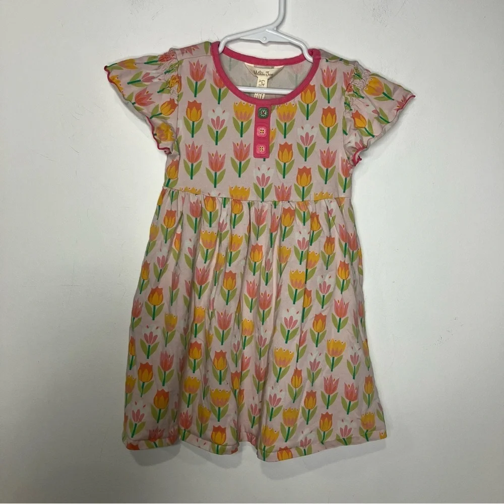 Matilda Jane Let’s‎ go together tulip time dress size 4 spring Easter dress